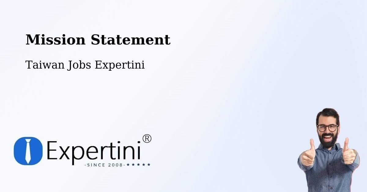 Mission Statement - Taiwan Jobs Expertini